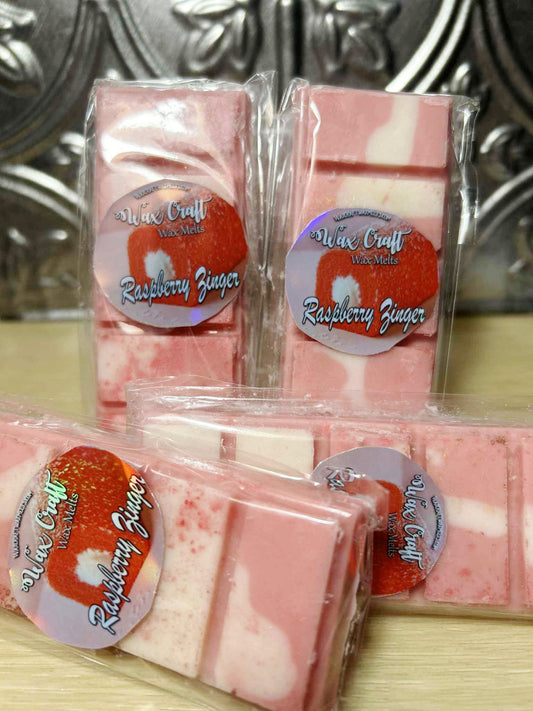 Raspberry Zinger Snap Bars