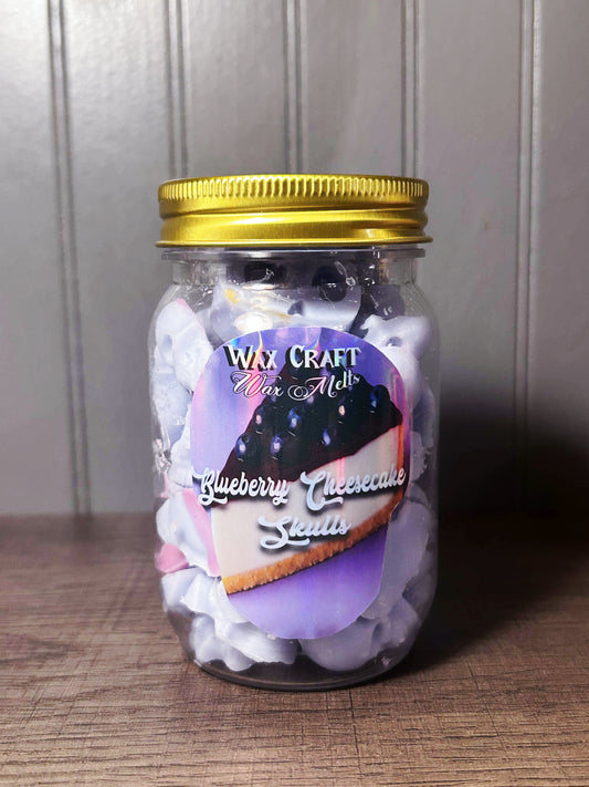 Blueberry Cheesecake Skull Jar
